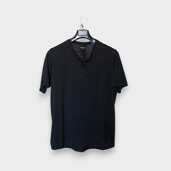 VELVET BY GRAHAM & SPENCER Men's Fulton Short Sleeve Henley T-Shirt XL - Picture 2 of 12